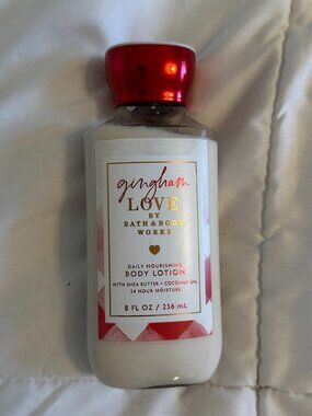 Bath & Body Works Gingham Love Full Size Body Lotion